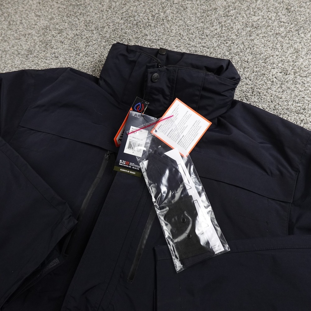 NEW 5.11 Tactical Jacket Mens 2XLT Dark Navy Bristol Parka Coat Outdoor Shell